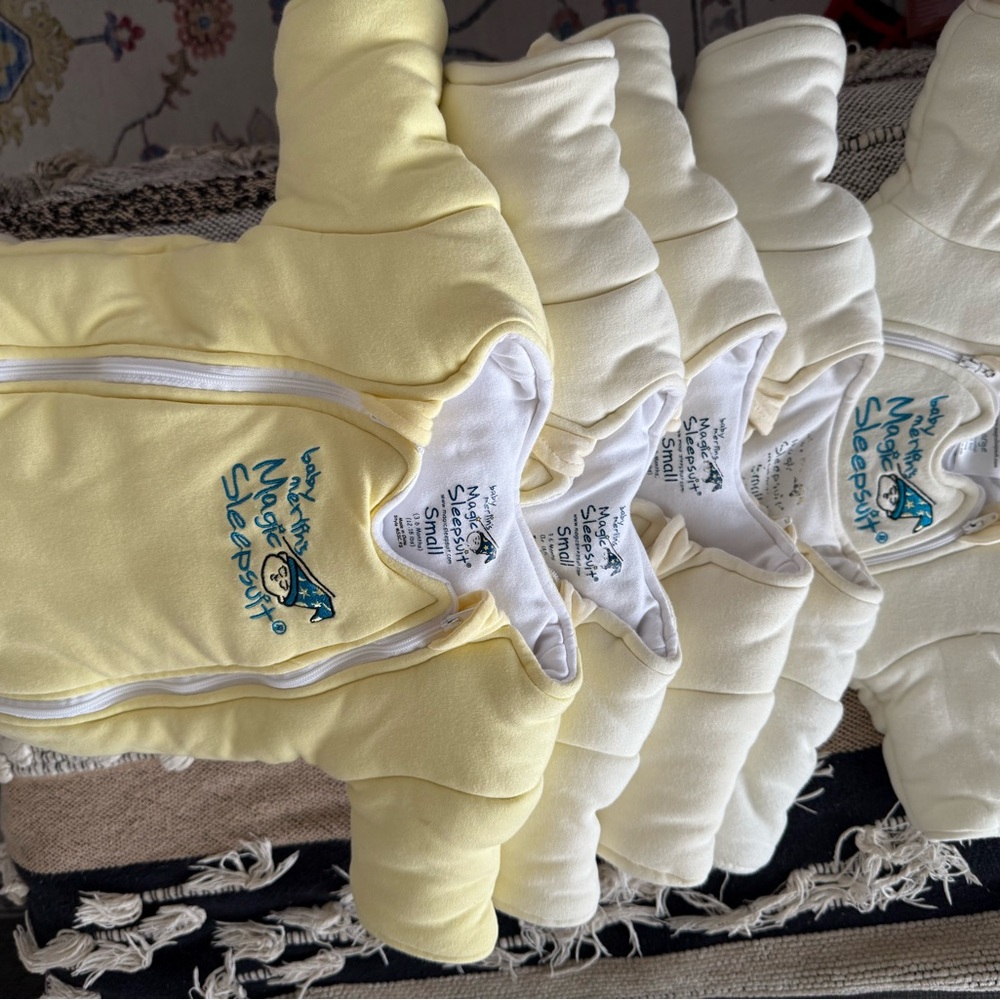 Baby merlins magic sleepsuits